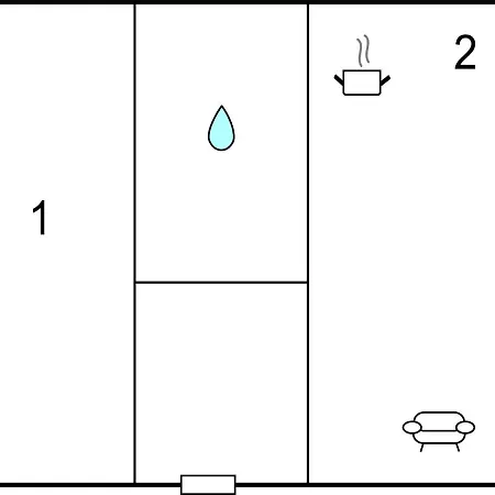 One-bedroom In Apartman *
